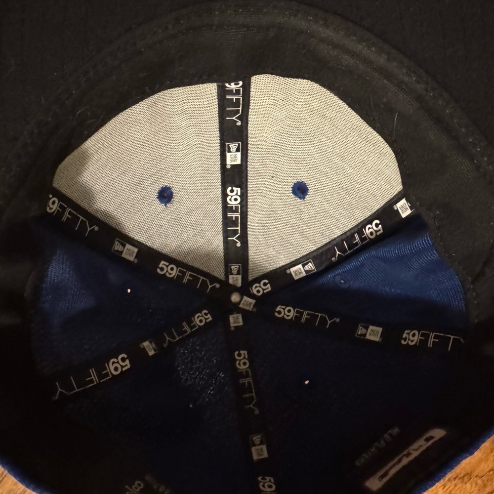 MLB New York Mets baseball hat cap 59Fifty size 7 3/8 - Picture 3 of 4